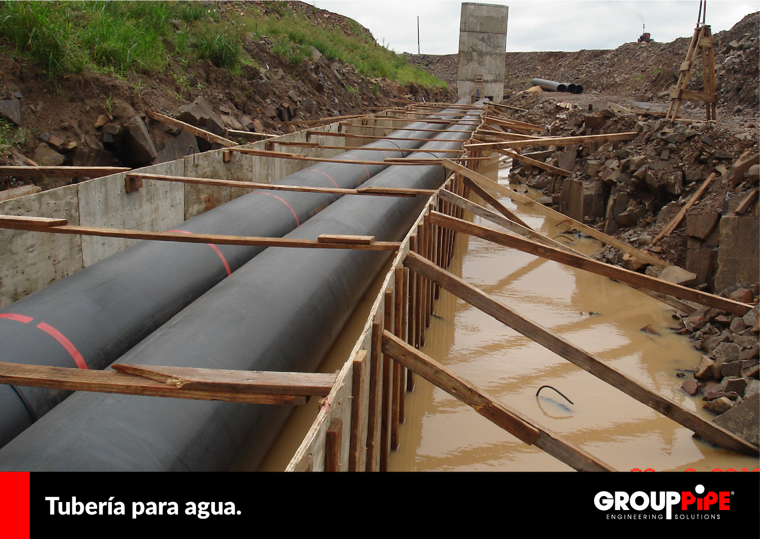 Imagen de obra: Acueducto. .ECIM.