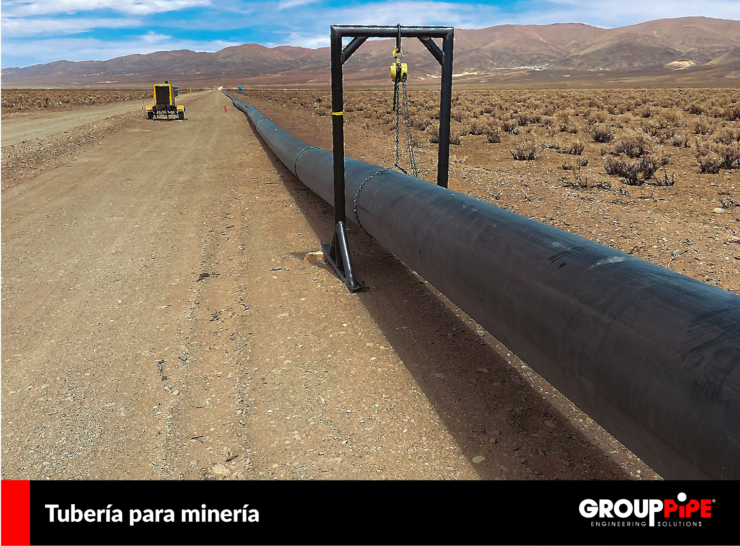 Imagen de obra: Acueducto, Minera Exar.