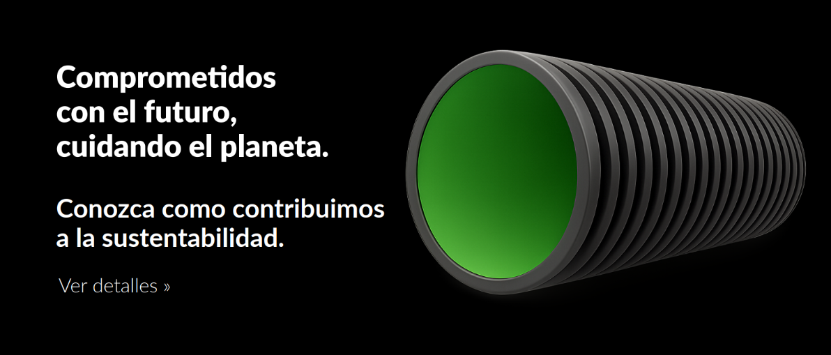 Banner tuberia sustentable